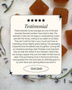 Lavender Honey Lozenges with Maine grown Lavender