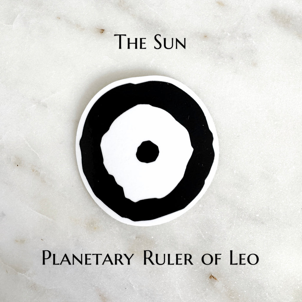 Astrology Planetary Glyphs Sticker Pack