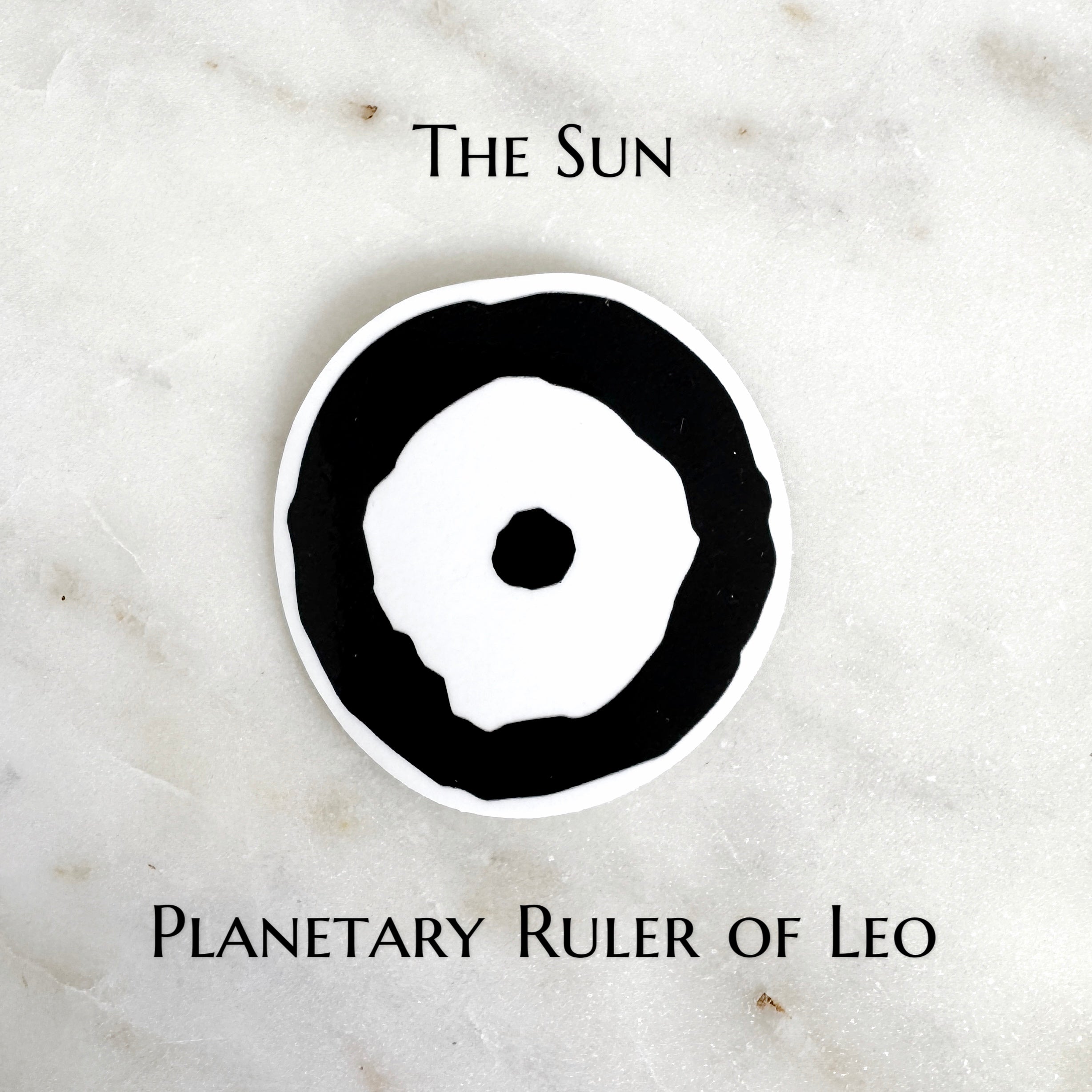 The Sun - Astrology Planetary Glyph - Ruler of Leo
