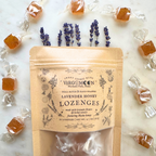 Lavender Honey Lozenges with Maine grown Lavender