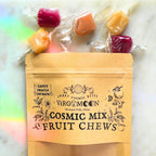 Cosmic Mix Fruit Chews - Peach, Wild Blueberry & Strawberry - Candy Oracle on Back!