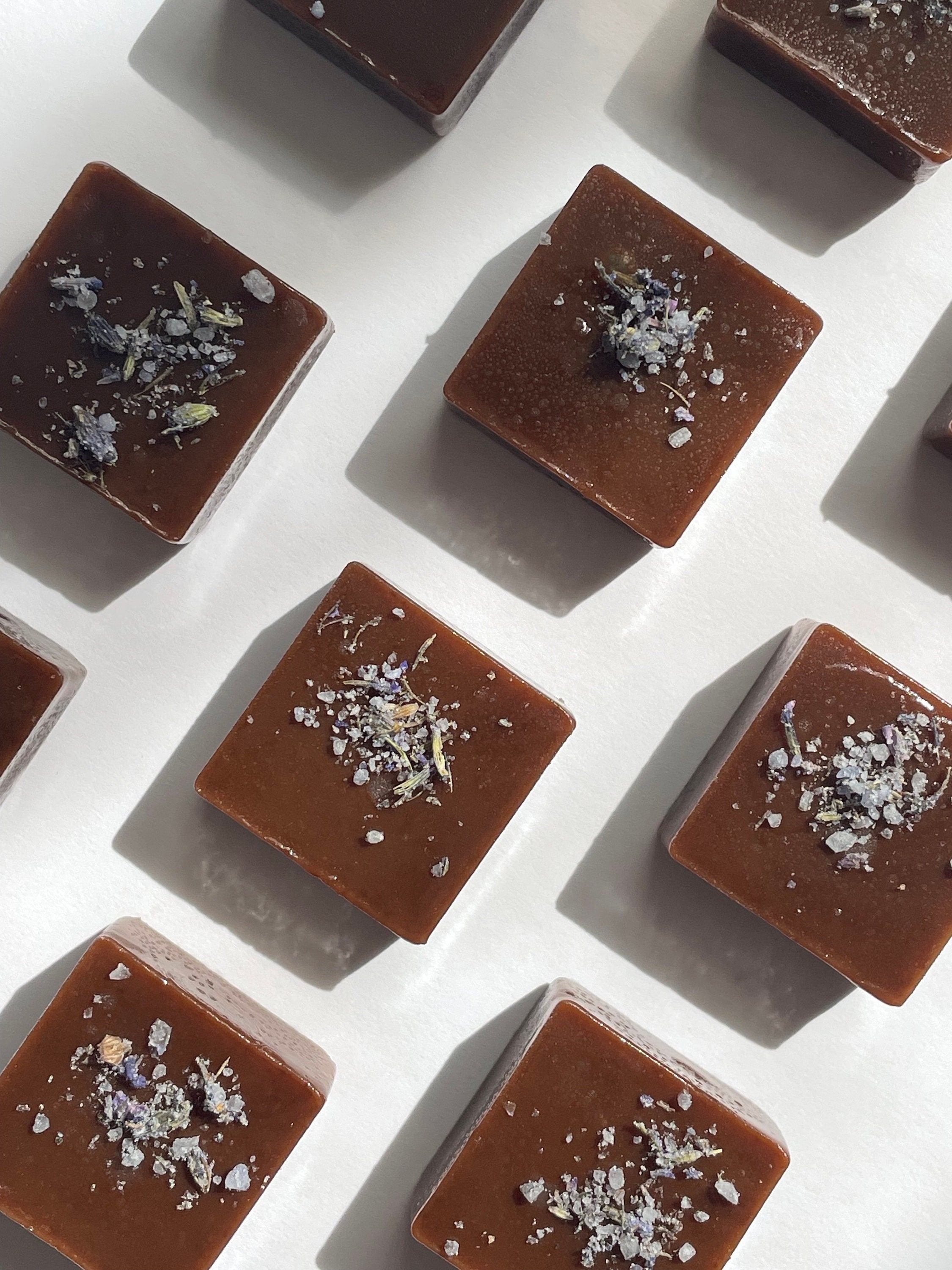 Lavender Honey Caramels