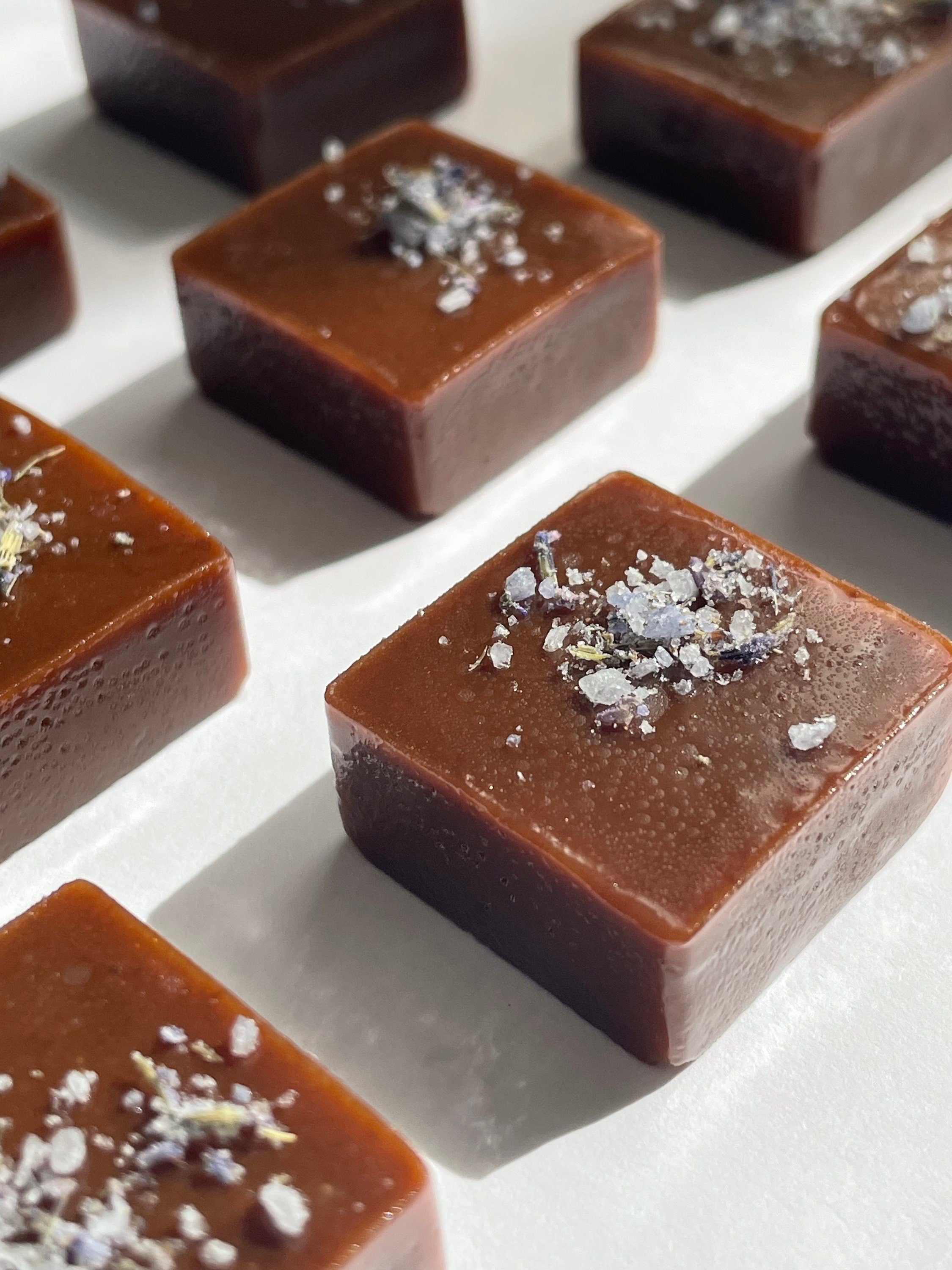 Lavender Honey Caramels