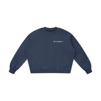 Everything is Connected - Unisex Boxy Vintage Washed Sweatshirt