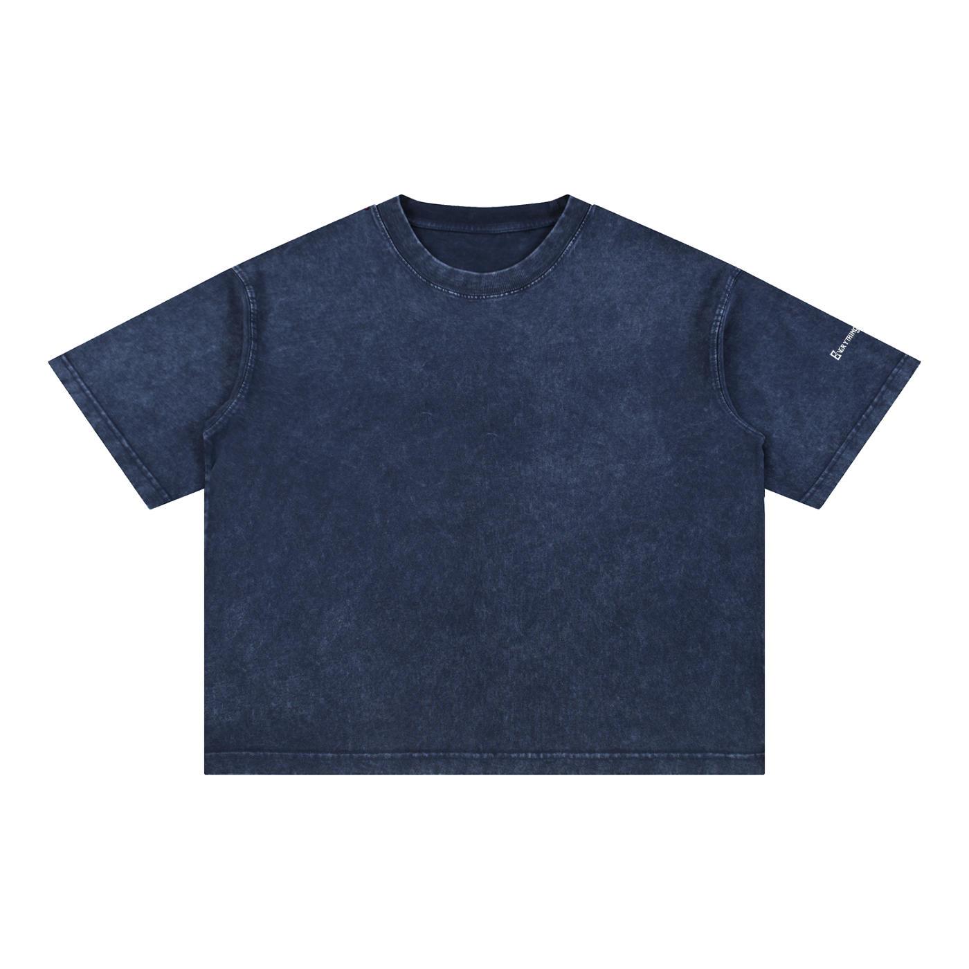 Everything is Connected - Mineral Wash Boxy Cotton T-Shirt