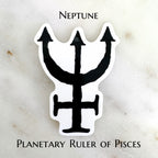 Astrology Planetary Glyphs Sticker Pack