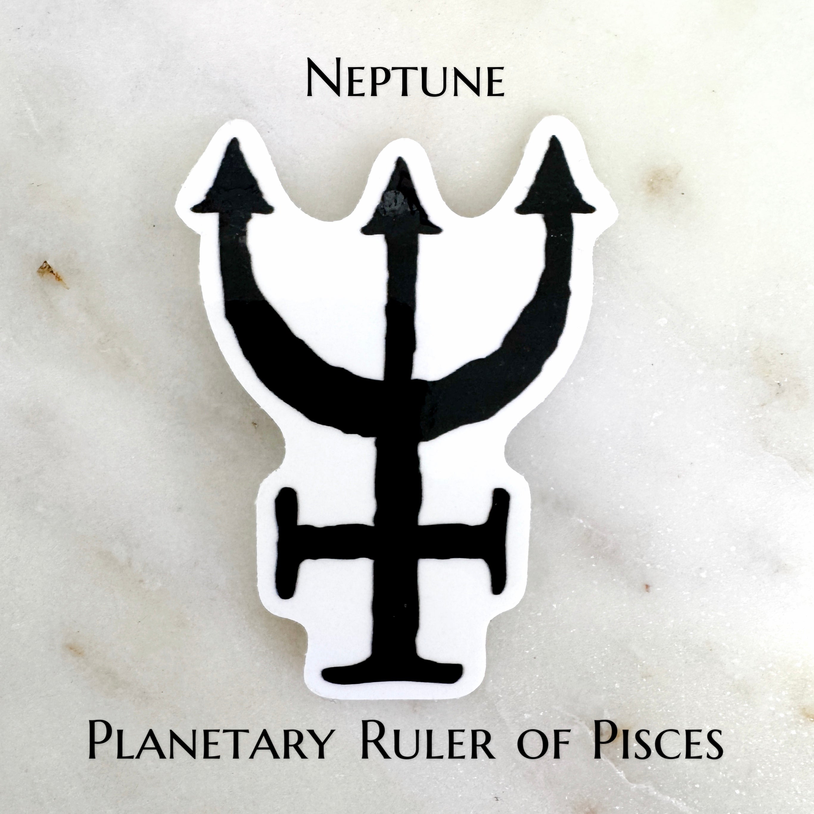 Neptune - Astrology Planetary Glyph - Ruler of Pisces