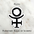 Astrology Planetary Glyphs Sticker Pack
