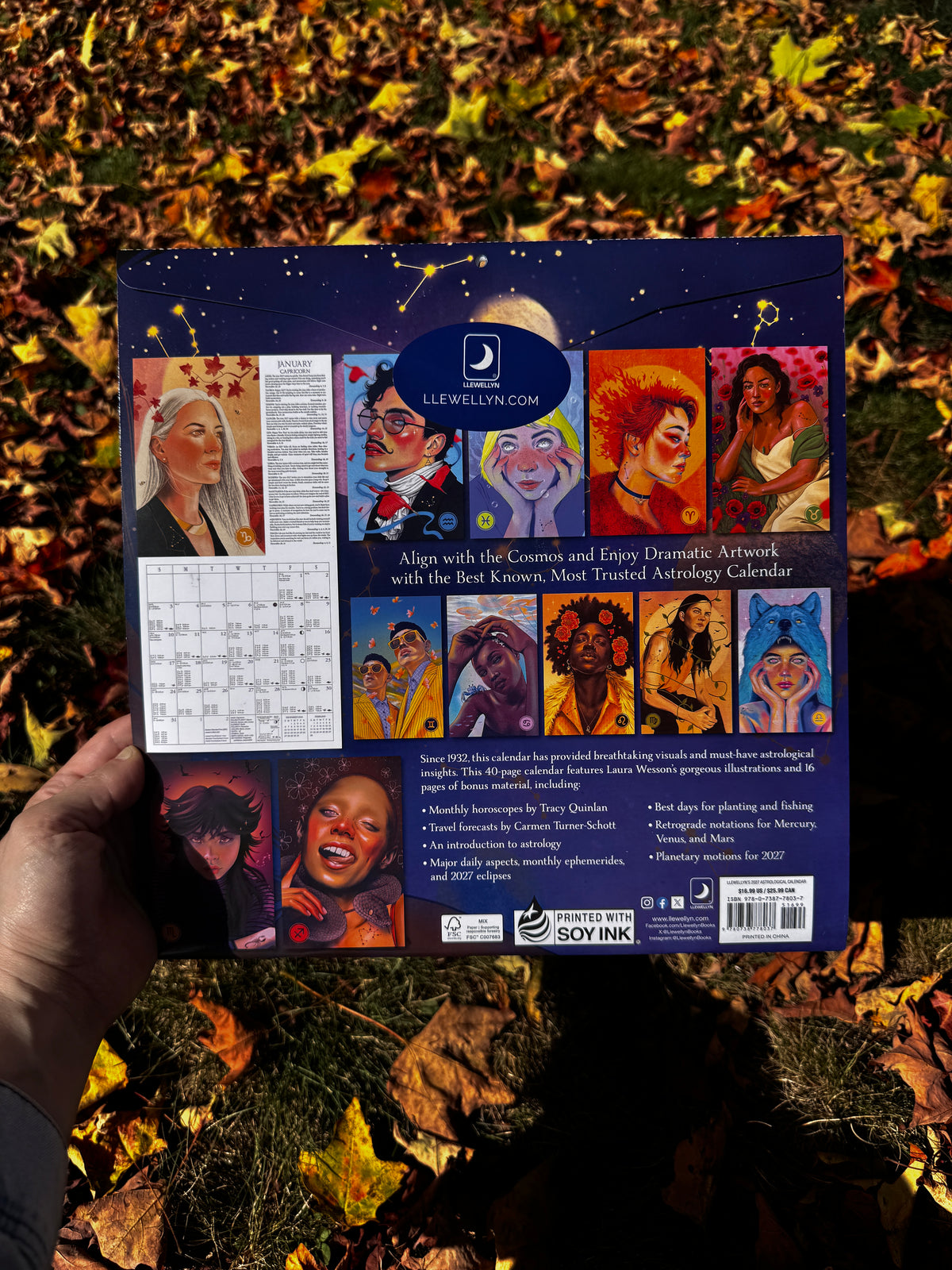 Llewellyn's 2027 Astrological Calendar: Horoscopes & Moon Phases