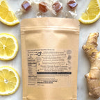 Honey Ginger Lemon Lozenges with Maine Apple Cider Vinegar