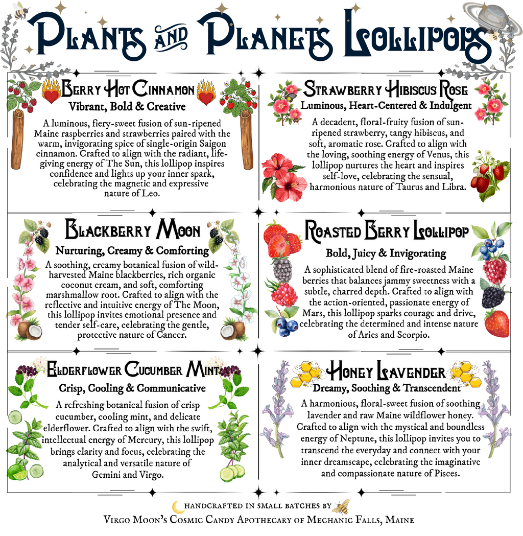 Plants & Planets Lollipops: 2026 Summer Collection