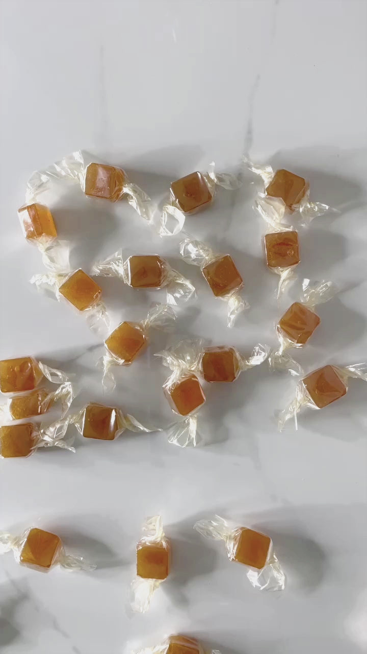 Honey Ginger Lemon Lozenges with Maine Apple Cider Vinegar